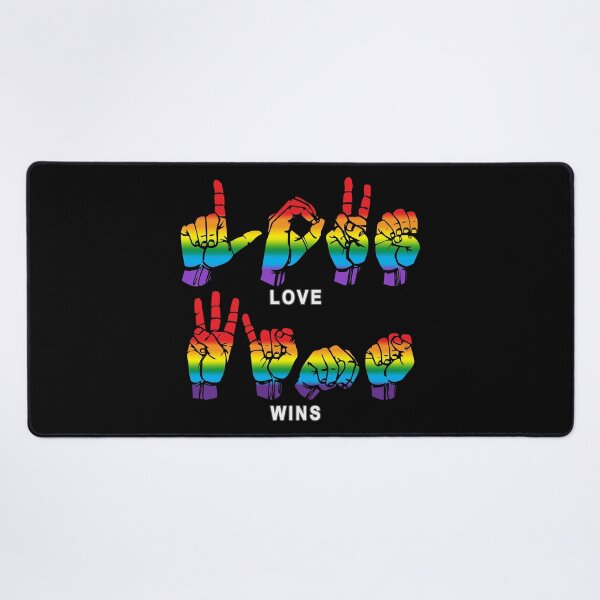 Item preview, ASL Love Wins, LOVE WINS designed and sold by TheirChoice.