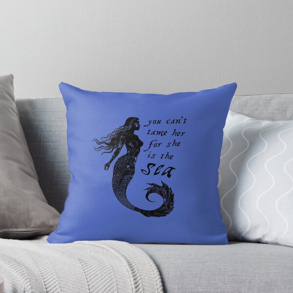 Item preview, You can't tame her for she is the sea (Black) designed and sold by esotericimagery.