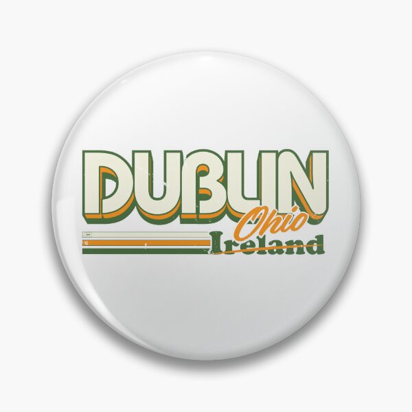Item preview, Retro Dublin, Oh destination design designed and sold by jthomaston.