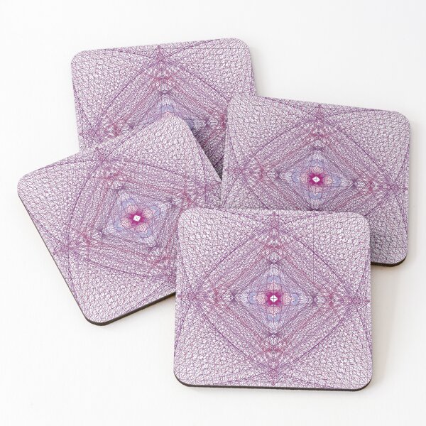 Item preview, Rectangular Pattern #4 Morph C [14478-Purples-WB] designed and sold by LottMultimedia.