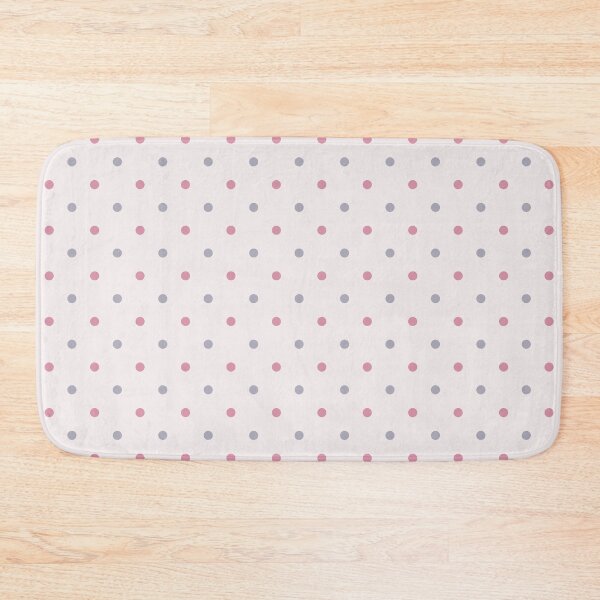 Item preview, Polka Dots Blender Pattern in Fuchsia Pink and Lavender Purple on Baby Pink designed and sold by NiranjanaMani.