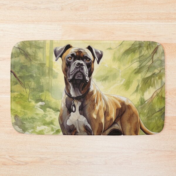 Item preview, Boxer Dog In The Forest  designed and sold by TheAnimalZ00.