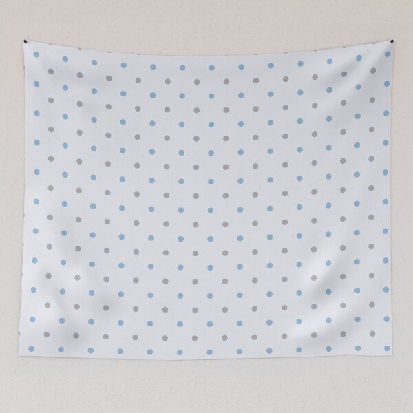Item preview, Polka Dots Blender Pattern in Baby Blue and Lavender Purple on Light Blue designed and sold by NiranjanaMani.