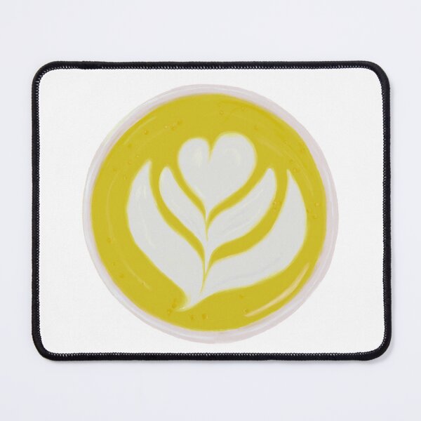 Item preview, Latte Art in a Paper Cup Yellow designed and sold by chelseabolles.