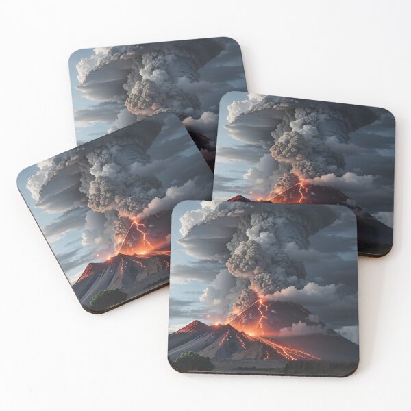 Item preview, Volcano with storm out designed and sold by Volcano17.