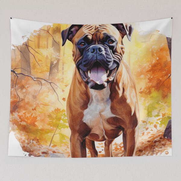 Item preview, Fall Boxer Dog designed and sold by TheAnimalZ00.