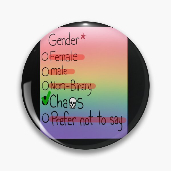 Item preview, Gender Questions designed and sold by PyroAshes.