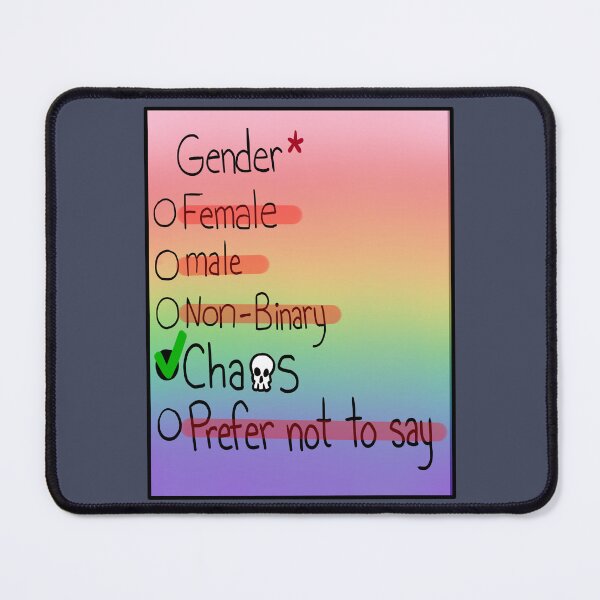 Item preview, Gender Questions designed and sold by PyroAshes.