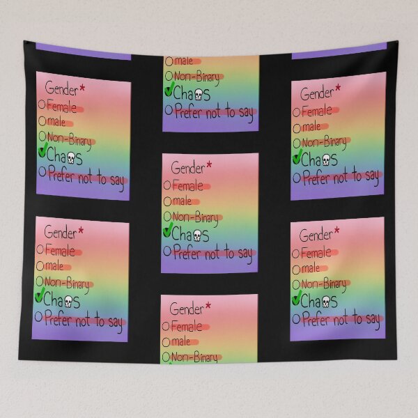 Item preview, Gender Questions designed and sold by PyroAshes.