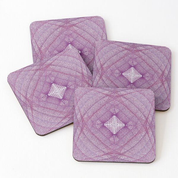 Item preview, Rectangular Pattern #4 Morph C [16545-Purples-WB] designed and sold by LottMultimedia.