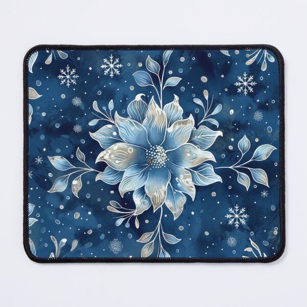 Item preview, Enchanting Snowflake Symphony Seamless pattern: A Winter Wonderland Delight designed and sold by Bankza.