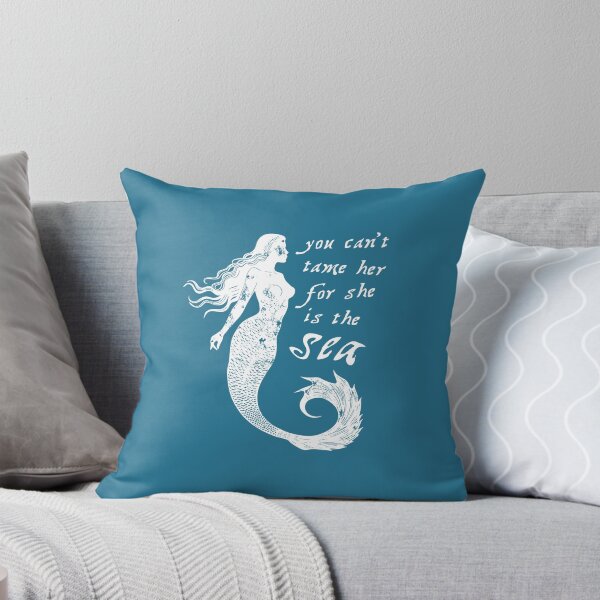 Item preview, You can't tame her for she is the sea (White) designed and sold by esotericimagery.
