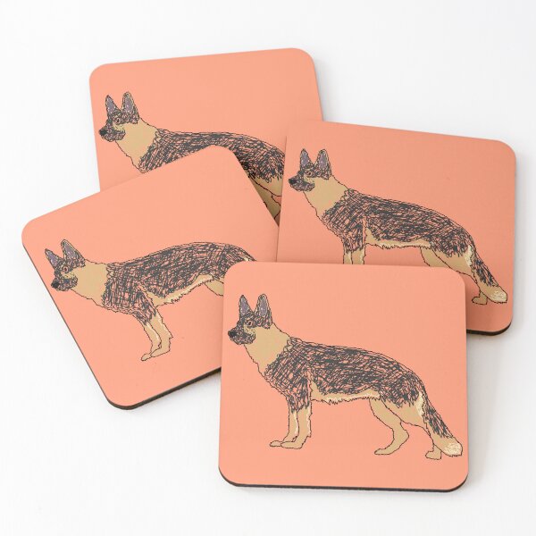 Item preview, Scribble Dog German Shepherd  designed and sold by KMH-Artwork.