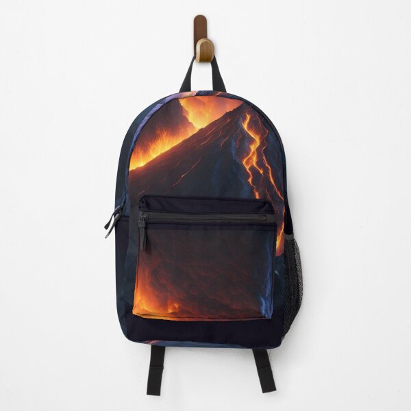 Item preview, Volcano exploding very strong in night dark with lava out designed and sold by Volcano17.