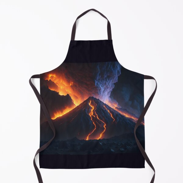 Item preview, Volcano exploding very strong in night dark with lava out designed and sold by Volcano17.