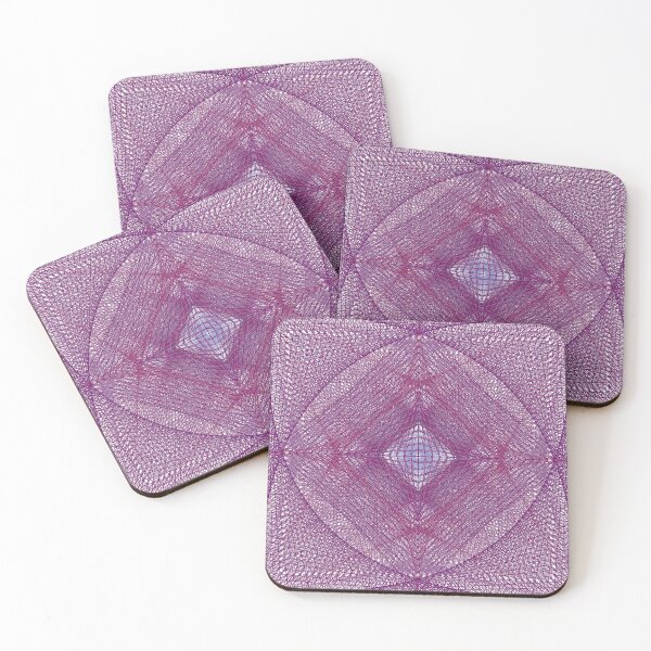 Item preview, Rectangular Pattern #4 Morph C [17345-Purples-WB] designed and sold by LottMultimedia.