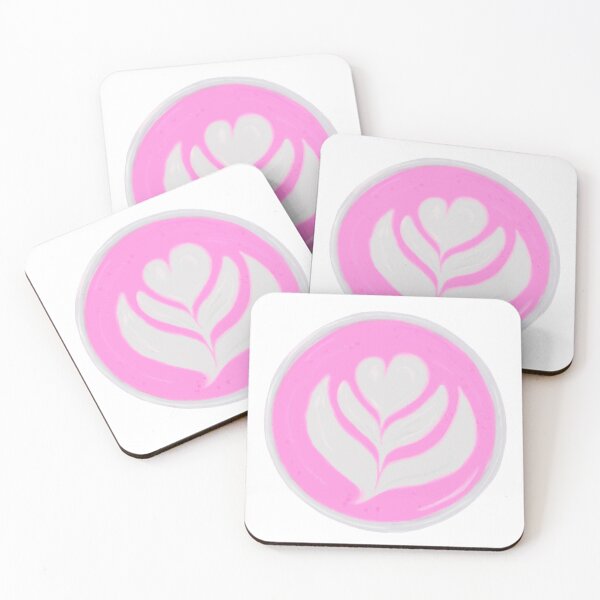 Item preview, Latte Art in a Paper Cup Pink designed and sold by chelseabolles.