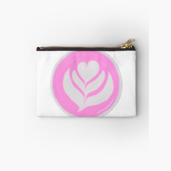 Item preview, Latte Art en un vaso de papel rosa designed and sold by chelseabolles.