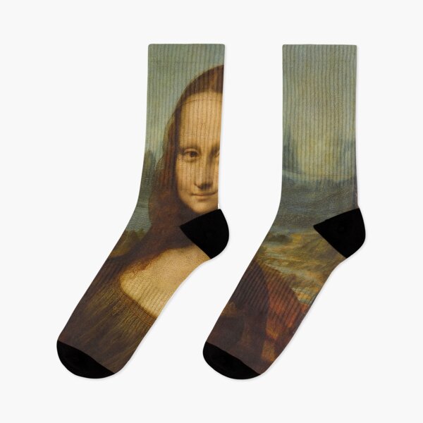 Aperçu de l'œuvre Autocollant Monalisa créée et vendue par khumpa.