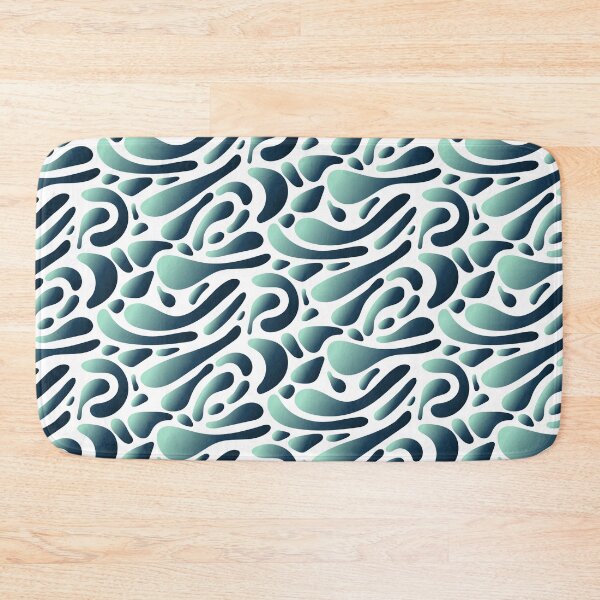 Item preview, Abstract In gradient blues and greens designed and sold by WilliamSRamsey.