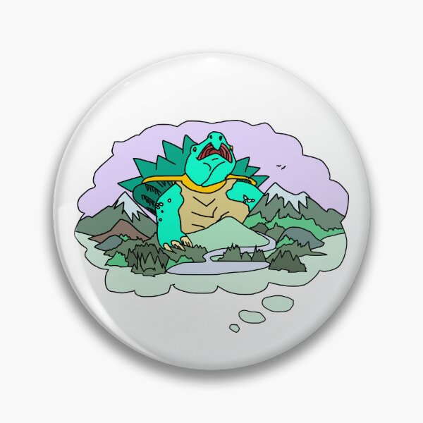 Item preview, Dream Big, Teal Turtle designed and sold by BrushAndPen.