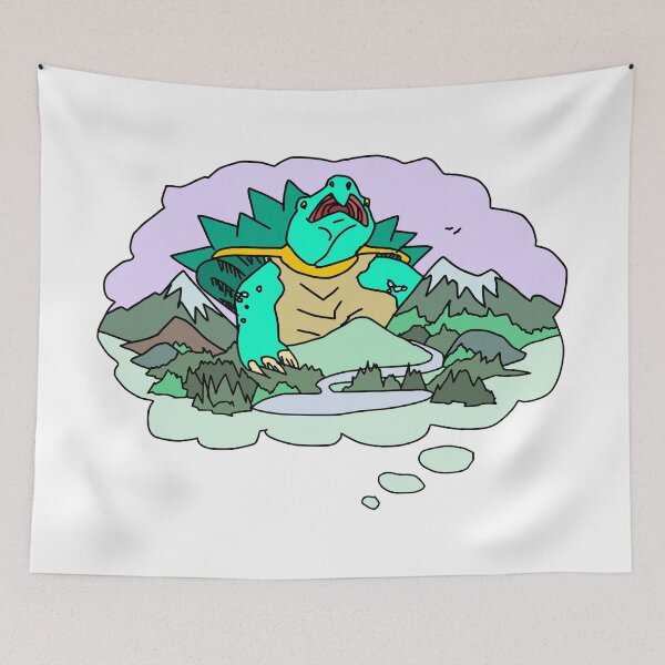 Item preview, Dream Big, Teal Turtle designed and sold by BrushAndPen.