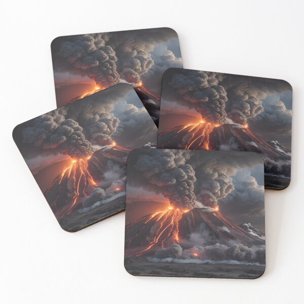 Item preview, Volcano with firing storm out designed and sold by Volcano17.