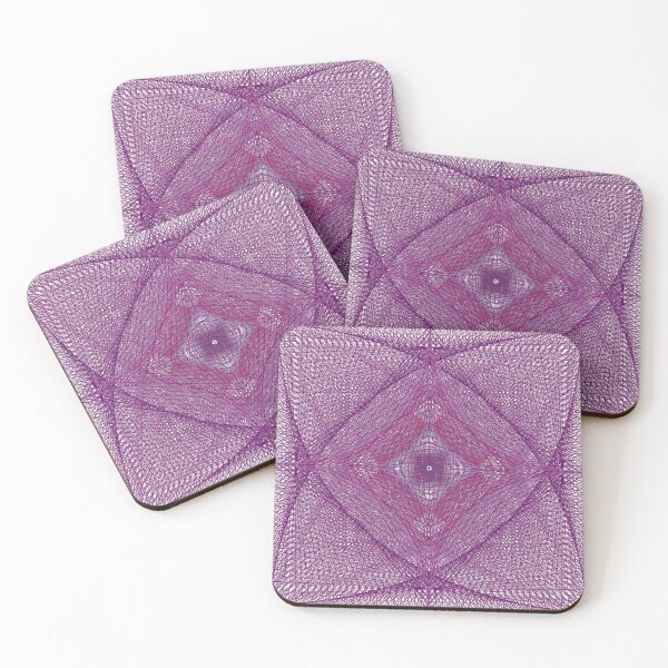 Item preview, Rectangular Pattern #4 Morph C [17211-Purples-WB] designed and sold by LottMultimedia.