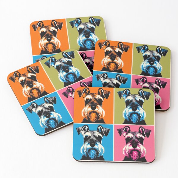 Item preview, Schnauzer Pop Art designed and sold by SyTcreations.