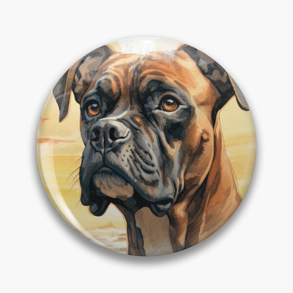 Item preview, Watercolor Boxer Dog  designed and sold by TheAnimalZ00.