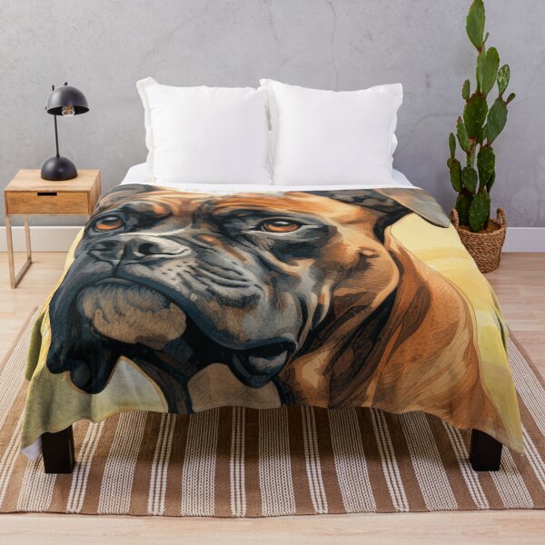 Item preview, Watercolor Boxer Dog  designed and sold by TheAnimalZ00.