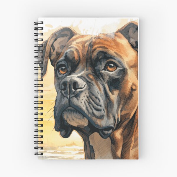Item preview, Watercolor Boxer Dog  designed and sold by TheAnimalZ00.