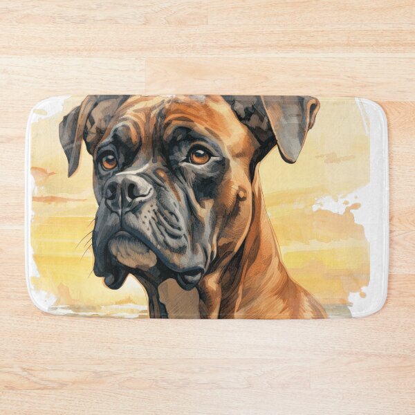 Item preview, Watercolor Boxer Dog  designed and sold by TheAnimalZ00.