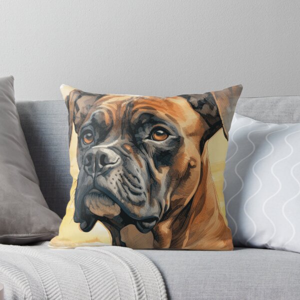 Item preview, Watercolor Boxer Dog  designed and sold by TheAnimalZ00.