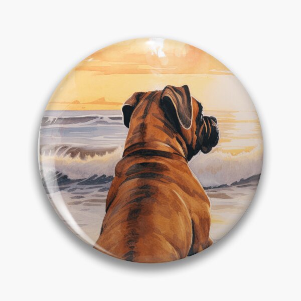 Item preview, Beach Boxer Art designed and sold by TheAnimalZ00.