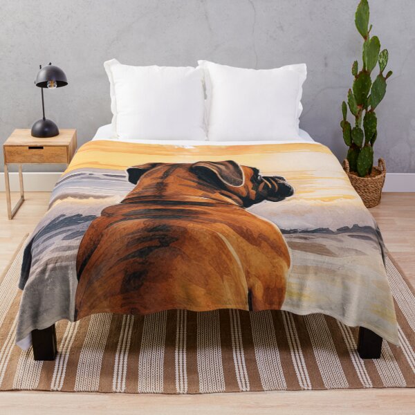 Item preview, Beach Boxer Art designed and sold by TheAnimalZ00.