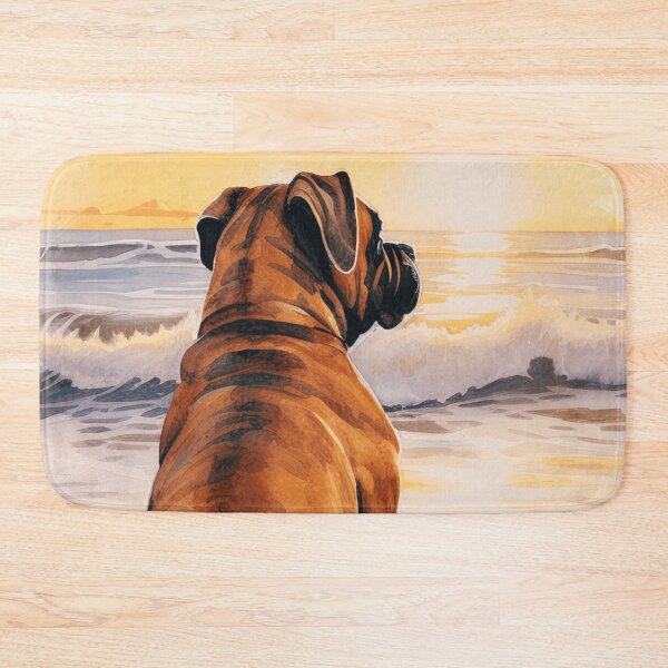 Item preview, Beach Boxer Art designed and sold by TheAnimalZ00.
