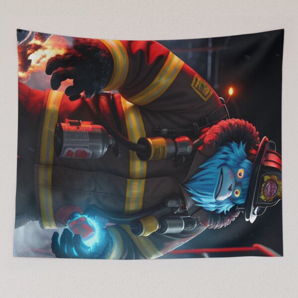 Item preview, Yeti Firefighting 66 designed and sold by 5C-Artwork.