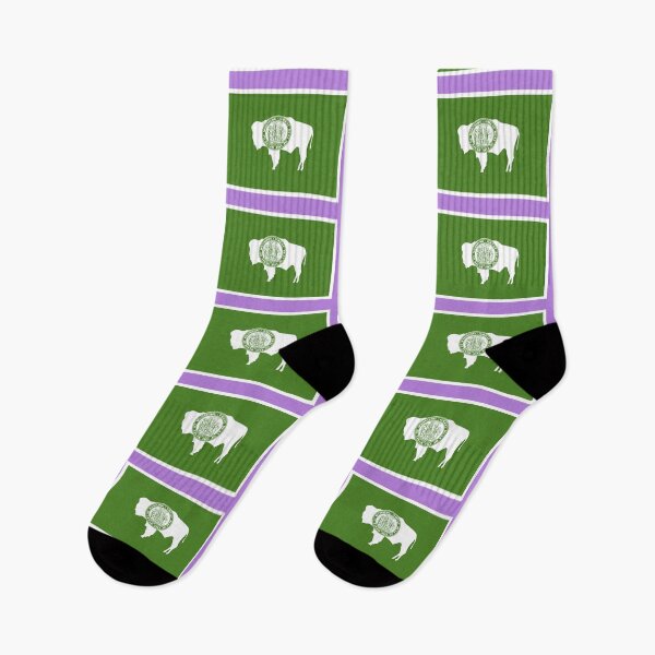 Item preview, State of Wyoming Genderqueer Pride Flag designed and sold by WokeBespoke.