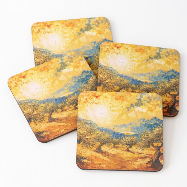 Item preview, Golden Olive Trees designed and sold by Michealfashion.
