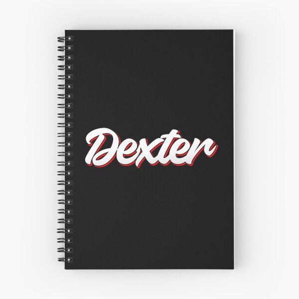 Item preview, Retro Dexter Name Label (Black) designed and sold by NafilNafiz.