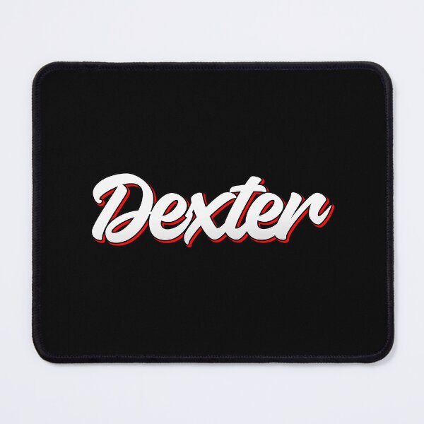 Item preview, Retro Dexter Name Label (Black) designed and sold by NafilNafiz.