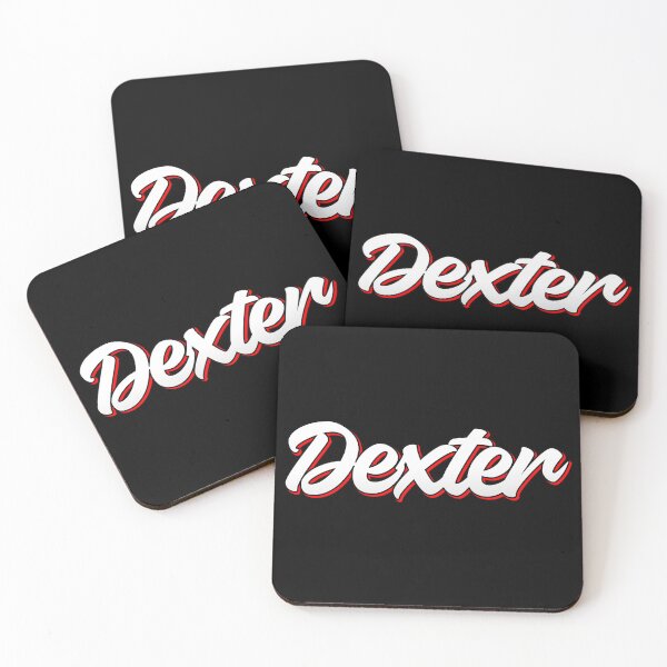 Item preview, Retro Dexter Name Label (Black) designed and sold by NafilNafiz.