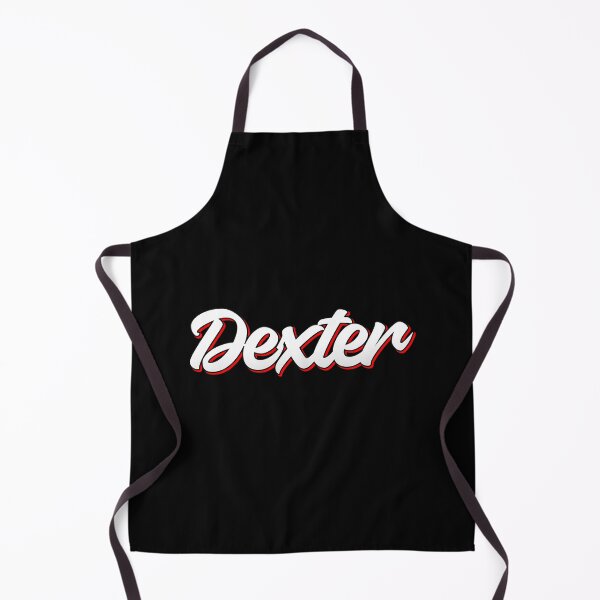 Item preview, Retro Dexter Name Label (Black) designed and sold by NafilNafiz.