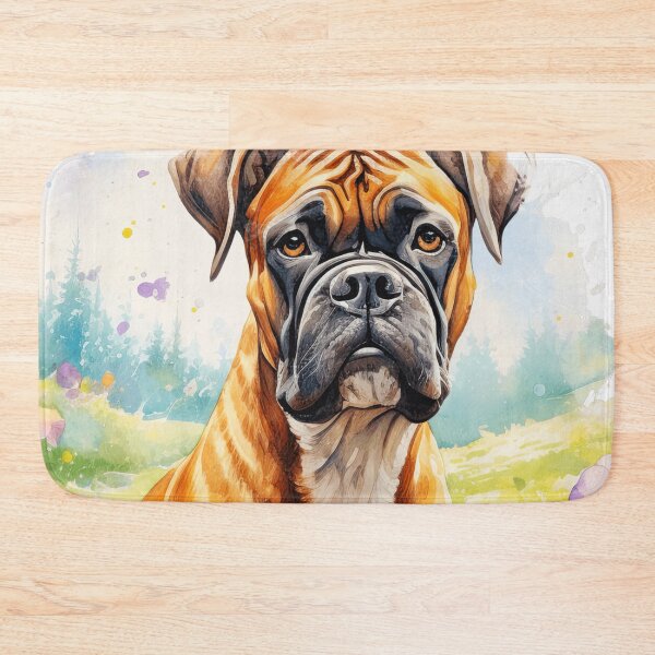 Item preview, Boxer Floral Art designed and sold by TheAnimalZ00.
