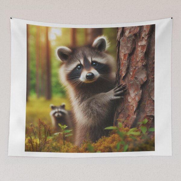 Item preview, Trash Can Tactician - Raccoon's Resourceful Quest in the Urban Jungle designed and sold by ProgressMagnet.