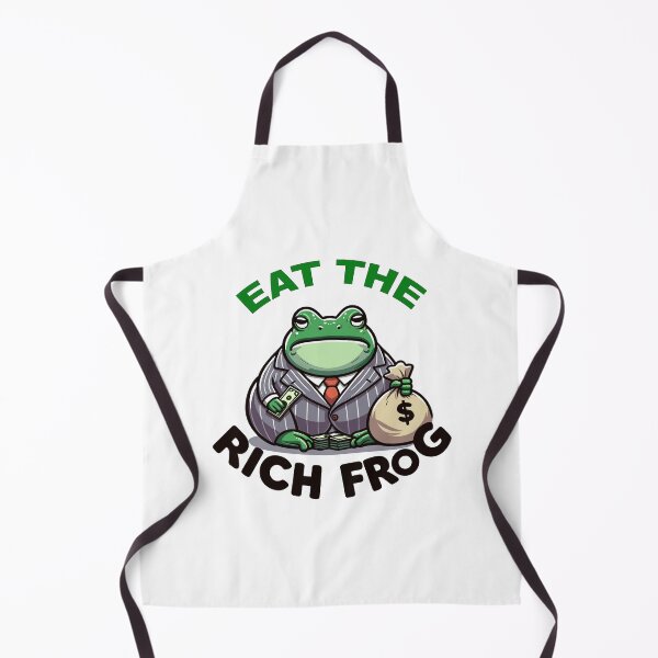 Item preview, Eat The Rich Frog-eat the rich-forg designed and sold by toobel.