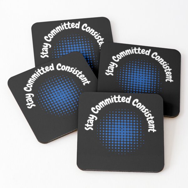 Item preview, Stay Committed Consistent designed and sold by bvdesignart.
