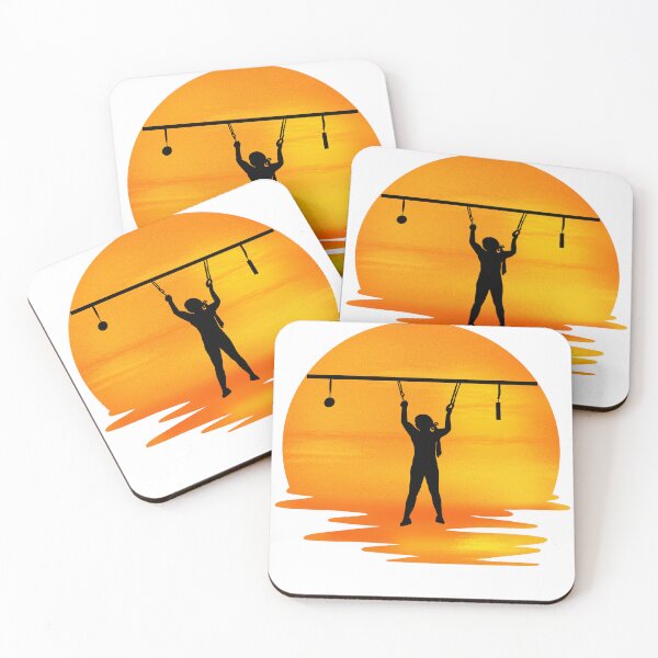 Item preview, Ninja warrior girl at sunset designed and sold by EatSleepNinja.