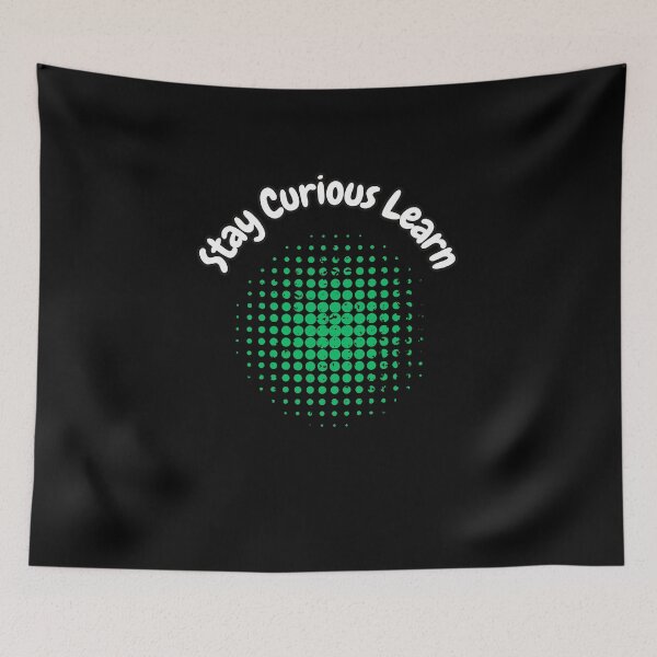 Item preview, Stay Curious Learn designed and sold by bvdesignart.